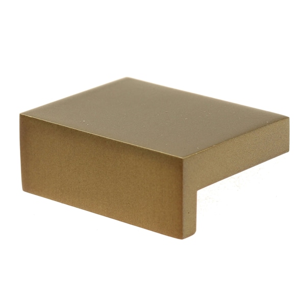 Gliderite Hardware 1-1/2 in. Center to Center Finger Pull Knob Satin Gold 4793-SG-1 - main